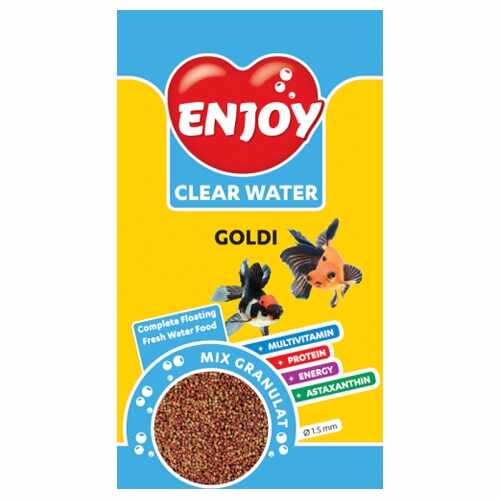 Hrana granule pesti, Enjoy Goldi Mix, 250 ml