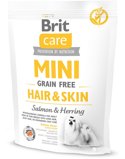 BRIT Care Mini Grain Free Hair&Skin 400g