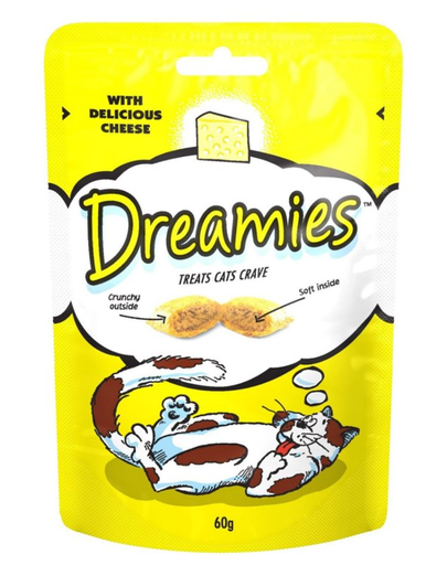 DREAMIES Dreamies cu brânză 60 g