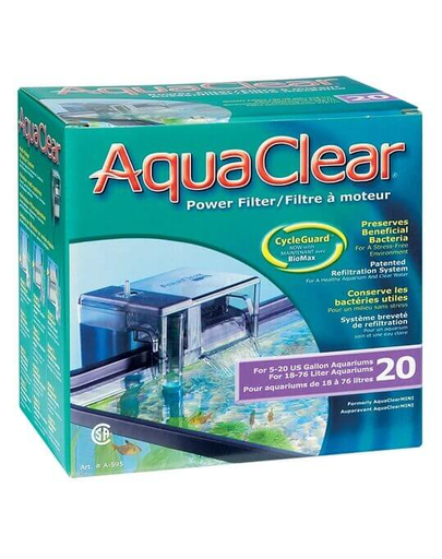 HAGEN Filtru pentru cascadă AquaClear 20 Powerfilter 6w
