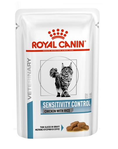 ROYAL CANIN Cat Sensitivity pui și orez 12 x 85 g