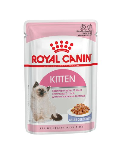 Royal Canin Kitten Instinctive In Jelly hrana umeda in aspic pentru pisica, 12 x 85 g 