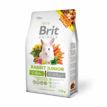 BRIT Premium Junior, Lucernă, hrană uscată iepure junior, 300g
