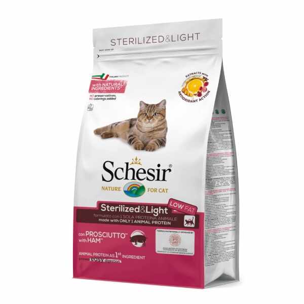 Schesir Cat Sterilized Monoprotein Sunca, 400 g