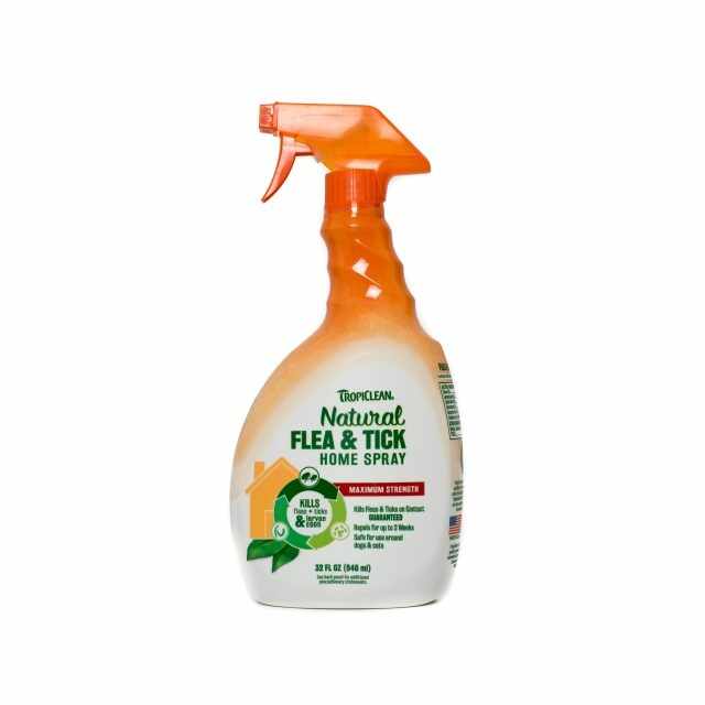 Spray natural antiparazitar, Tropiclean Flea & Tick for Home, 946ml