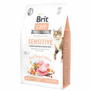 Brit Care Cat GF Sensitive Healthy Digestion and Delicate Taste 2 kg
