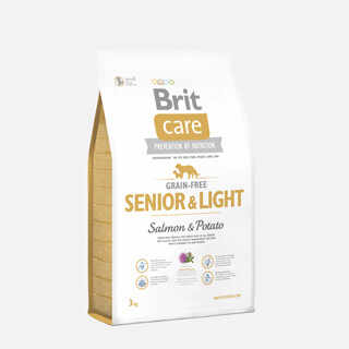 Brit Care Grain-free Senior and Light Salmon and Potato 3 kg