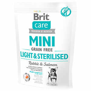 Brit Care Mini Grain Free Light and Sterilised 400 g