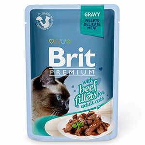 Brit Cat Delicate Beef in Gravy 85 g