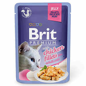 Brit Cat Delicate Chicken in Jelly 85 g