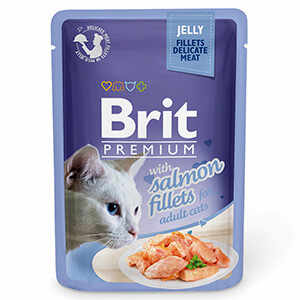 Brit Cat Delicate Salmon in Jelly 85 g