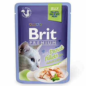 Brit Cat Delicate Trout in Jelly 85 g