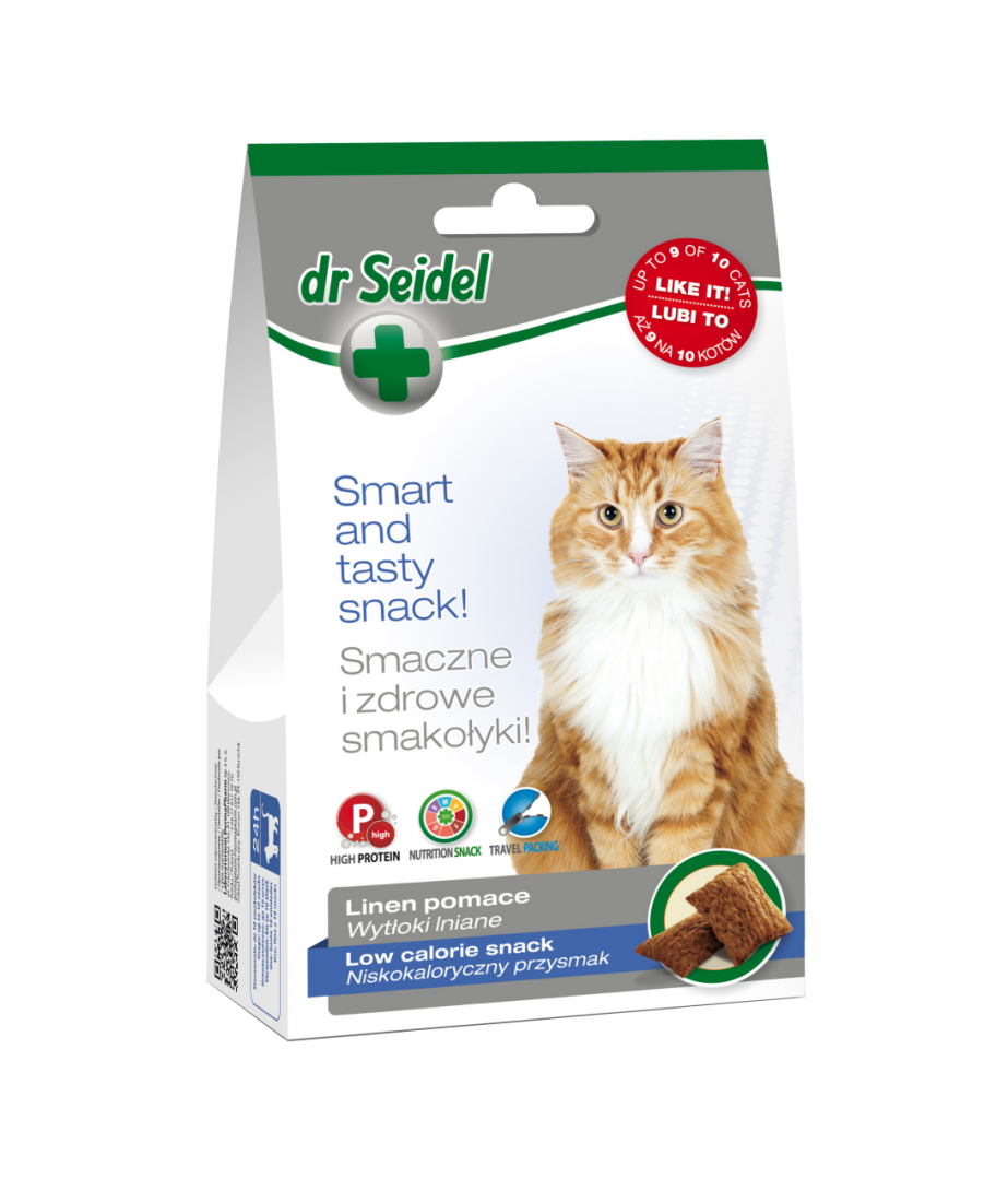 Dr. Seidel, Cat Snack Low Calorie, 50 g