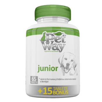 Supliment Nutritiv Petway Junior, 65 TBl +15