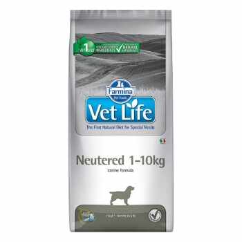 Vet Life Natural Diet Dog Neutered 1-10kg 10 kg