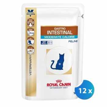 Royal Canin Gastro Intestinal Cat Moderate Calorie, 12 x 85g