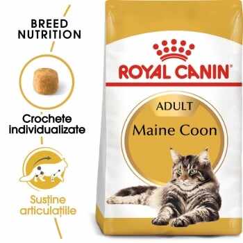 Royal Canin Maine Coon Adult, pachet economic hrană uscată pisici, 4kg x 2
