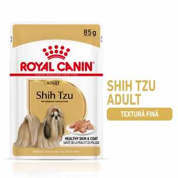 Royal Canin Shih Tzu Adult, bax hrană umedă câini (pate), 85g x 12