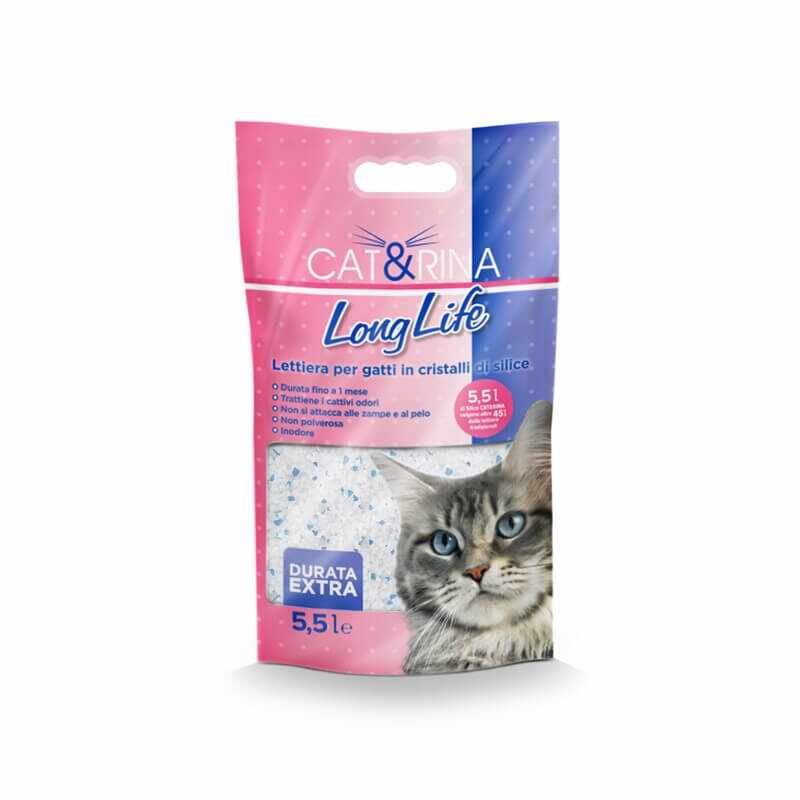 Asternut Igienic Silicat, Cat&Rina, 5.5 L