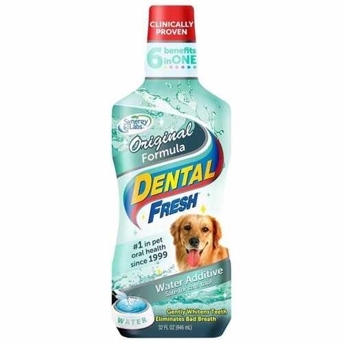 Dental Fresh Original Formula pentru Caini, Synergy Labs, 237 ml