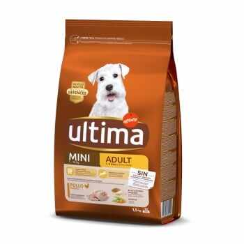 ULTIMA Dog Mini Adult, Pui, hrană uscată câini, 1.5kg