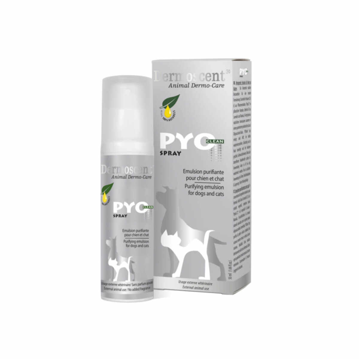 Dermoscent Pyo Clean Oto pentru caini 10 pipete de 5ml