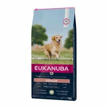 EUKANUBA Basic Senior L-XL, Miel și Orez, hrană uscată câini senior, 12kg