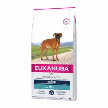 EUKANUBA Breed Specific Adult Boxer, Pui, hrană uscată câini, 12kg
