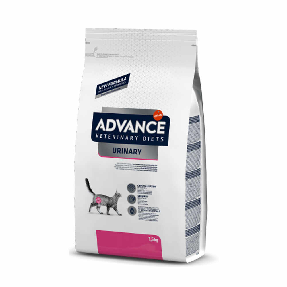 Hrana pentru pisici cu probleme ale tractului urinar - Advance Urinary Cat 1.5 Kg