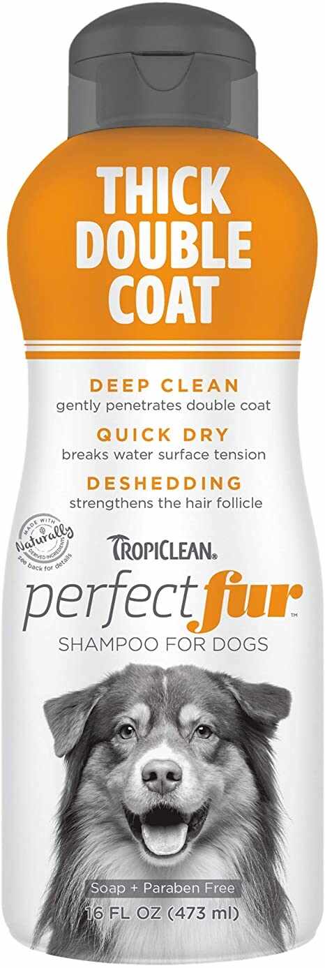 Perfect Fur Thick Double Coat Shampoo for Dogs, 473 ml