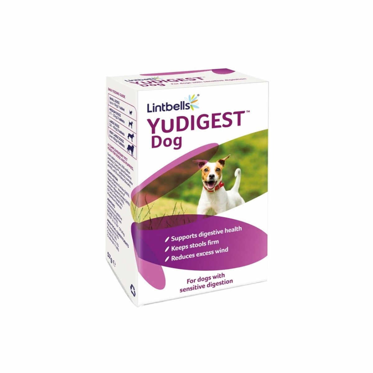 Supliment digestiv, YuDIGEST Dog, 120 tablete