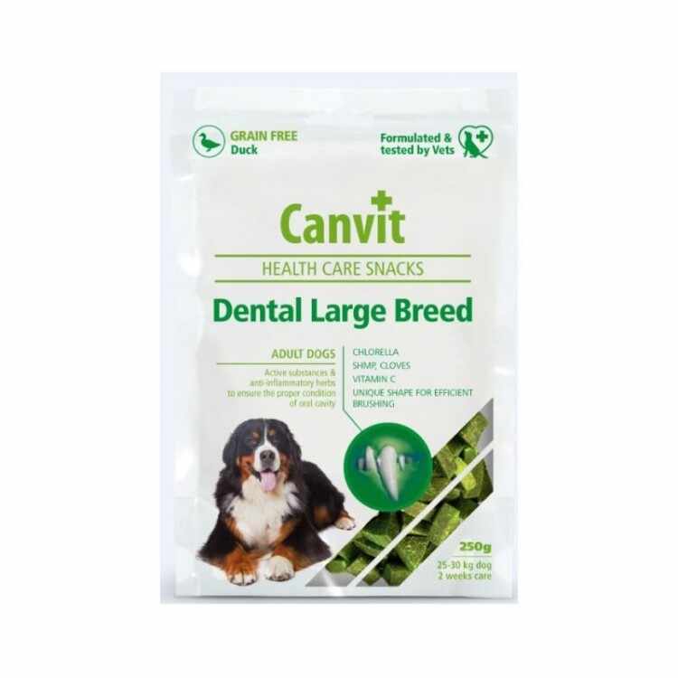 Canvit Health Care Dental Snack Large Breed 250g