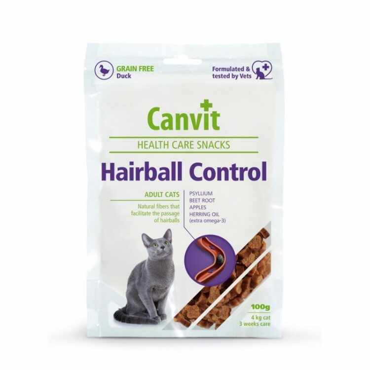 Canvit Health Care Hairball Snack 100g