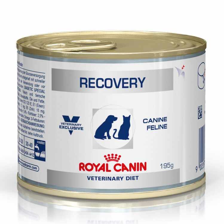 Dieta Royal Canin Recovery Ultra Soft Cat/Dog Conserva 195g