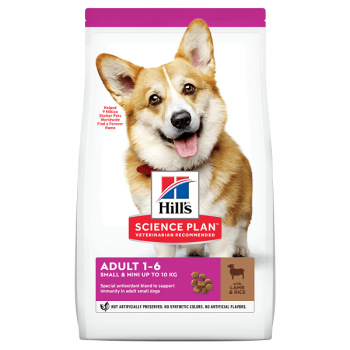 Hills SP Canine Adult Small&Mini cu Miel si Orez 1.5kg
