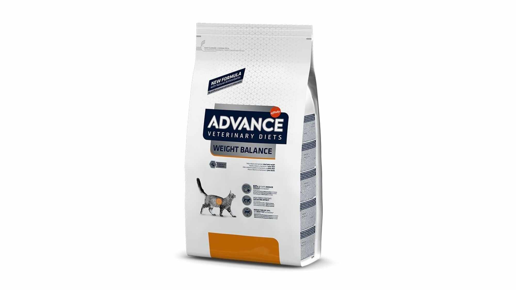 Hrana pentru pisici obeze - Advance Cat Weight Balance 8Kg
