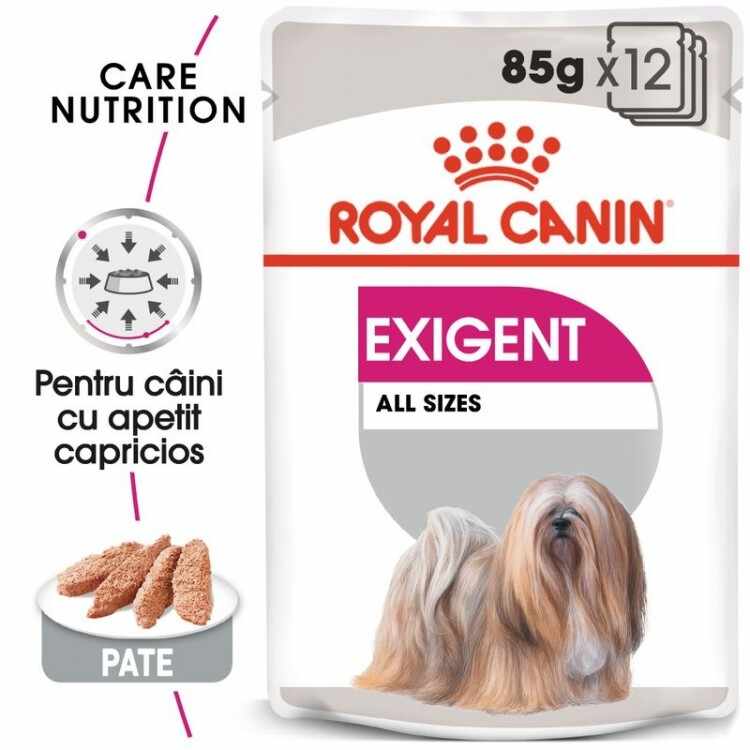 Hrana umeda Royal Canin CCN Exigent Care Loaf Plicuri 12x85g