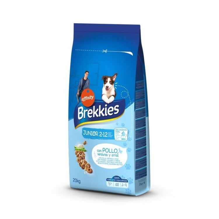 Hrana uscata caini Brekkies Dog Excel Junior Original 20 kg