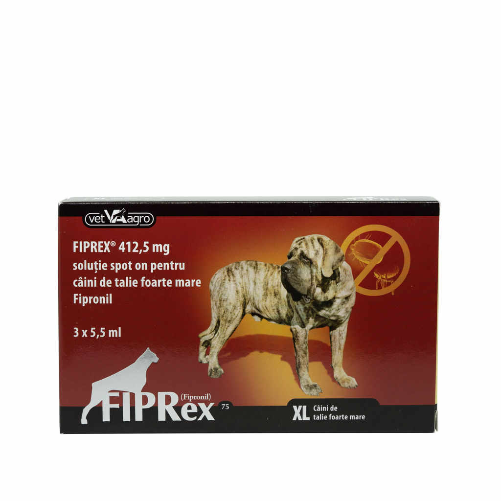 Pipeta antiparazitara Fiprex Dog 75 XL (40-60kg)