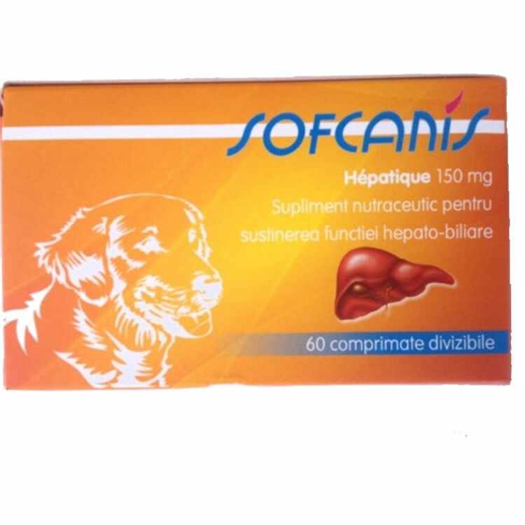 SOFCANIS Caine Hepatique 150 mg 60 comprimate