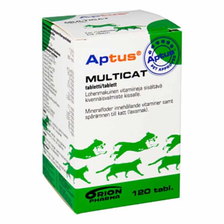 Supliment nutritiv pentru pisici Aptus Multicat Vet 120 tablete