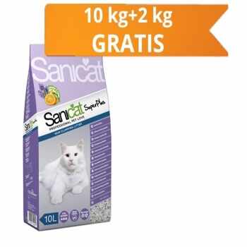 Asternut Igienic Sanicat Super Plus 10 + 2 litri Gratuit