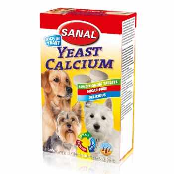 Sanal Dog Yeast Calcium 100