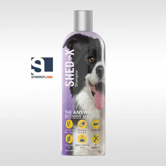Șampon Antinăpârlire pentru câini Shed Ex SYNERGY LABS - 473ml