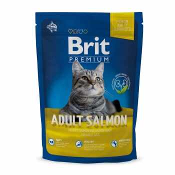 BRIT Premium, Somon, hrană uscată pisici, 300g