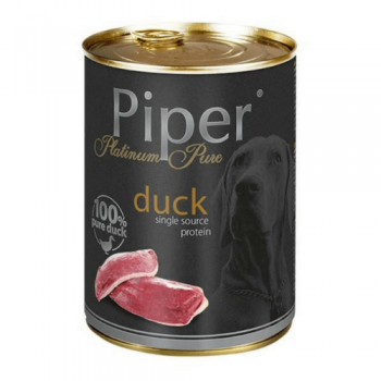 Piper Pure cu Carne de Rata, Pachet economic 12 x 400 g