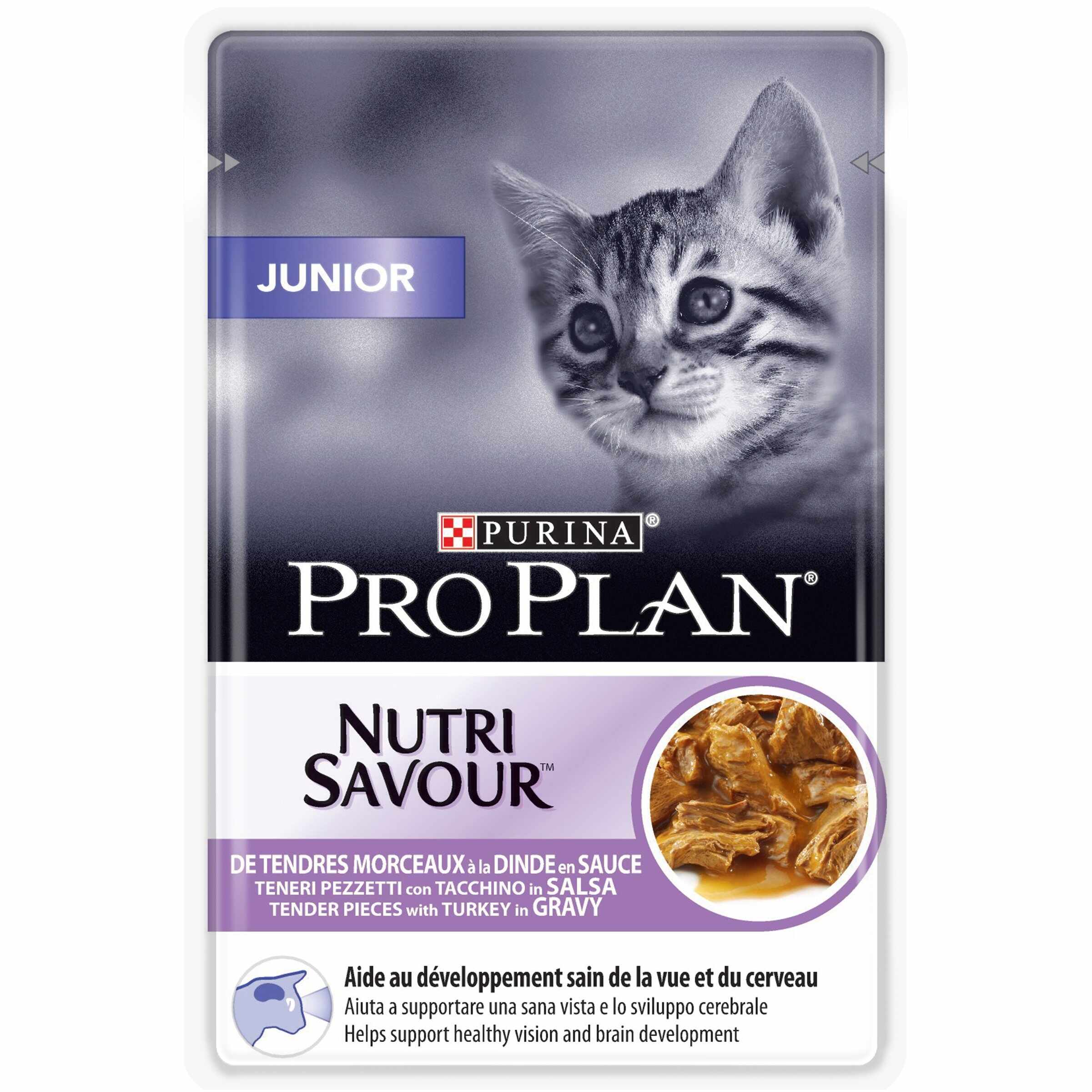 Pro Plan Junior NutriSavour Curcan, 85 g