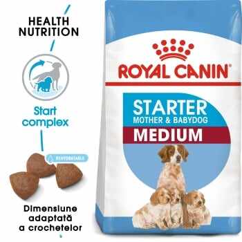 ROYAL CANIN Medium Starter Mother & BabyDog, mama și puiul, hrană uscată câini, 1kg