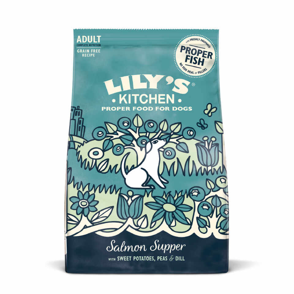 Lilys Kitchen for Dogs Salmon Supper Adult Dry Food 7kg