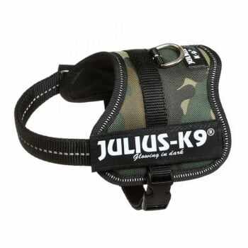 JULIUS-K9 IDC Power, ham câini, 2XS, 2.5-5kg, camuflaj